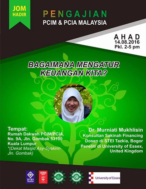 Sakinah Finance in Kuala Lumpur, 14 August 2016/11 Syawal 1437H