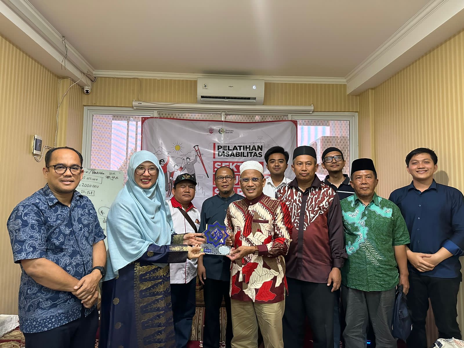 Lembaga Zakat Selangor Malaysia Kunjungi Komunitas Disabilitas Binaan Sakinah Finance